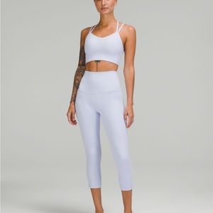 NWT Like A Cloud Ribbed Longline Bra- Size 6